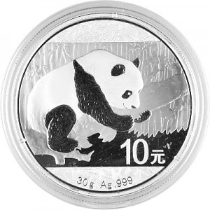 China Panda 30g Silver - 2016