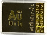 Gold Bar - CombiBar 10g (10x1g) Gold