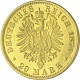 20 Mark Ludwig II King of Bavaria 7,16g Gold (1874 - 1878) 20 Mark Ludwig II King of Bavaria 7,16g Gold (1874 - 1878)